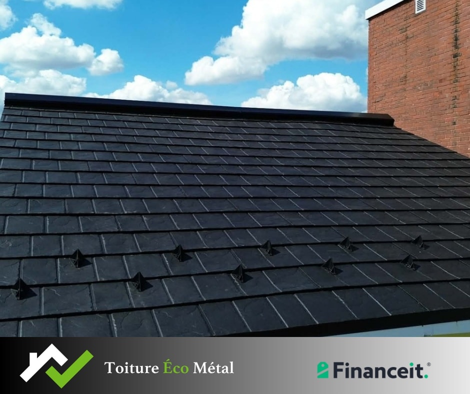 Toiture métallique installée Toiture Éco Métal
