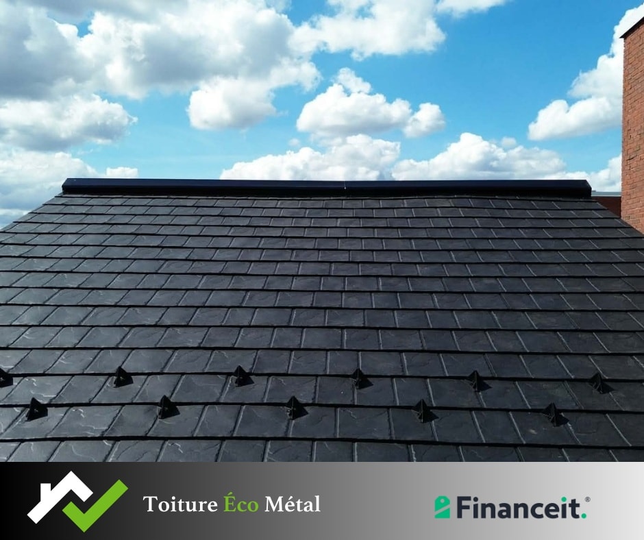 Toiture métallique installée Toiture Éco Métal