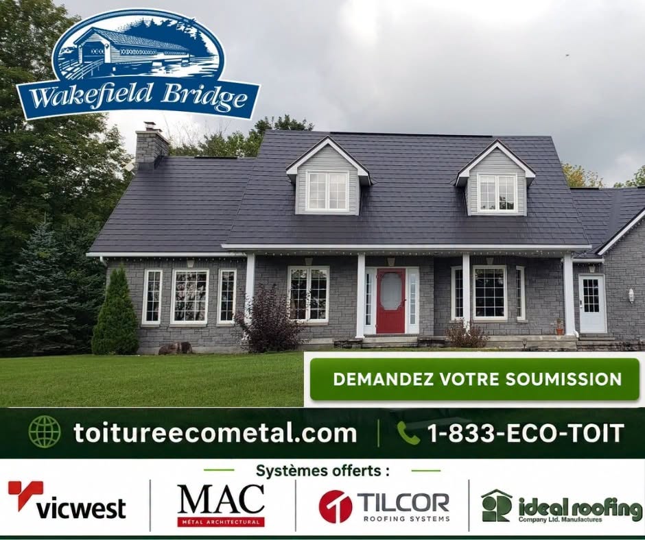 Ideal Roofing Wakefield Bridge Metal Shingle