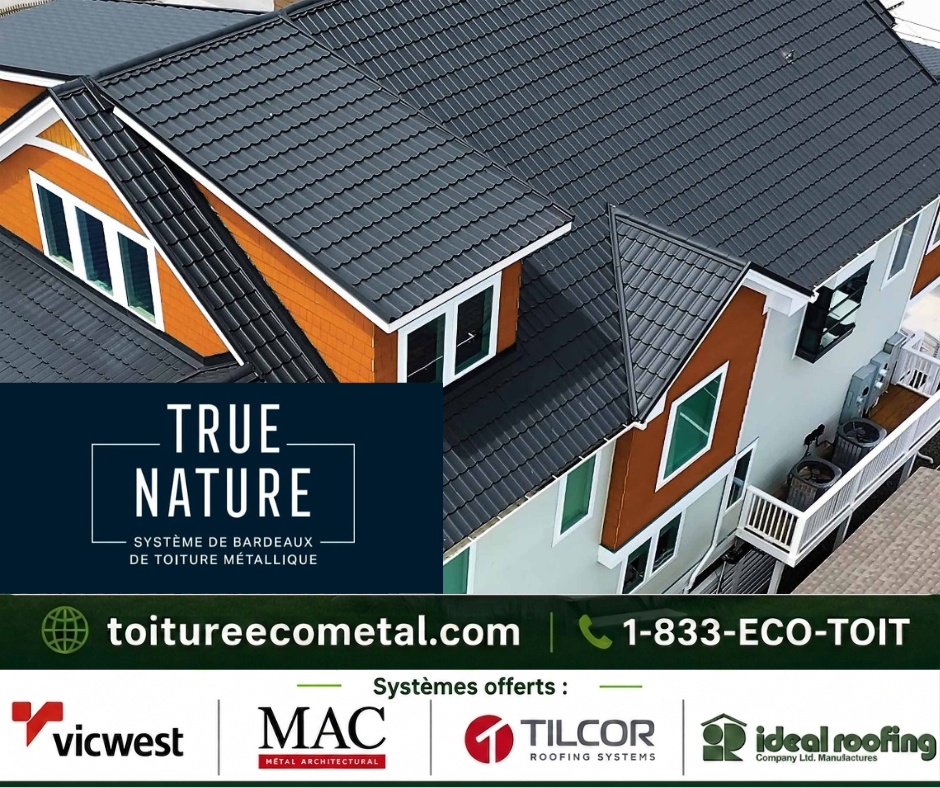 Vicwest Coastal Wave European Tile Metal Roofing